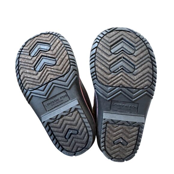 London Fog Kids Lil Tottenham Waterproof Winter Boots Size 6M Brown/Pink Durable - Picture 4 of 7